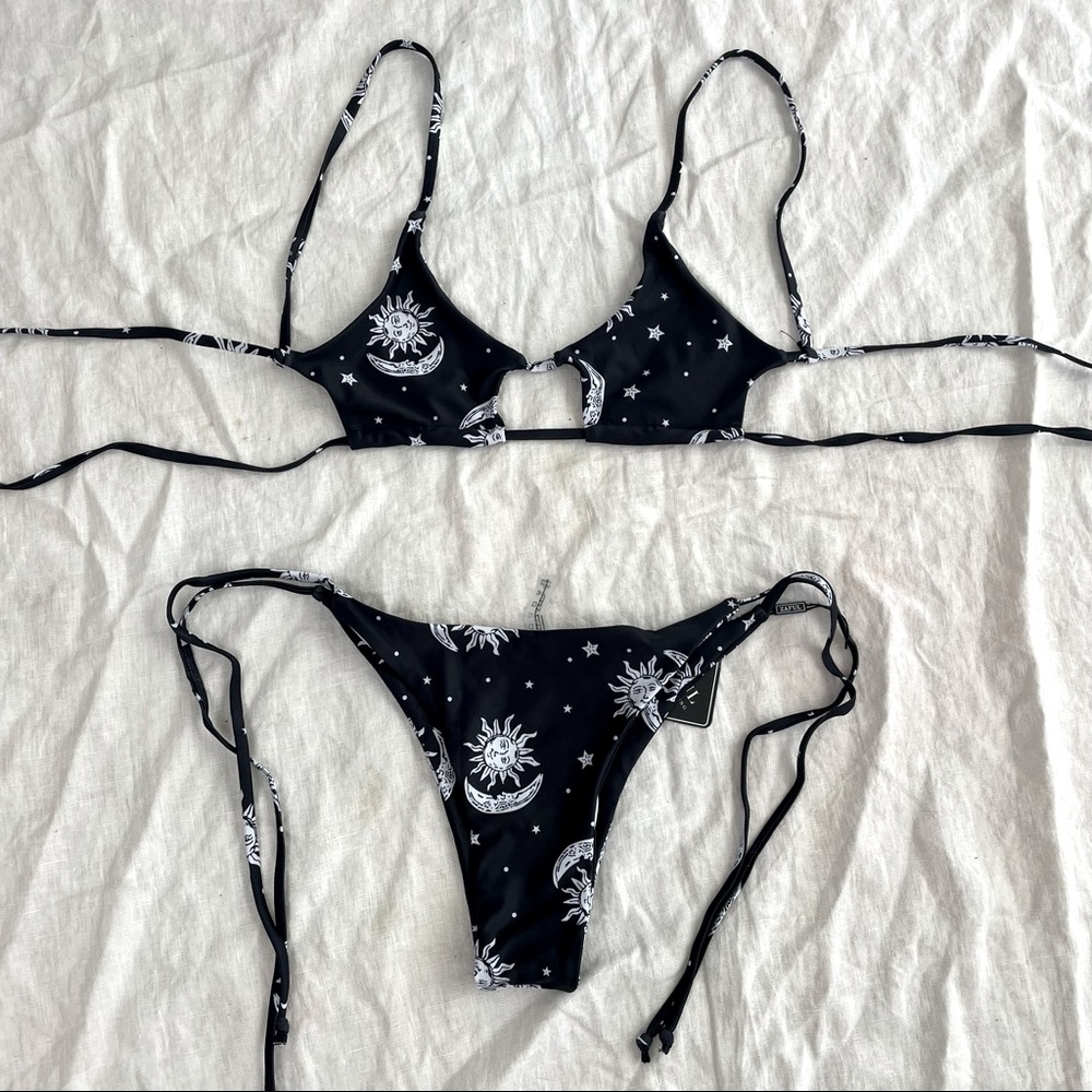 Moon and stars bikini very flirty and cute 🥰